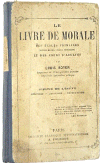 Le livre de morale 1913